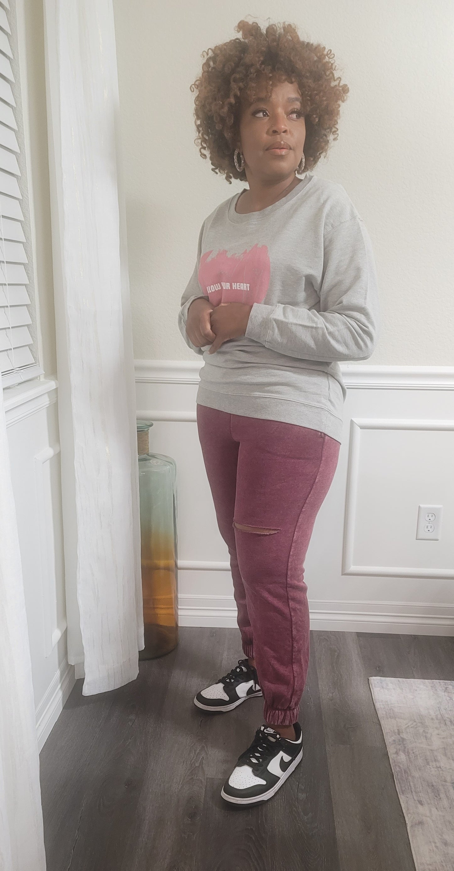 Follow ur heart sweatshirt