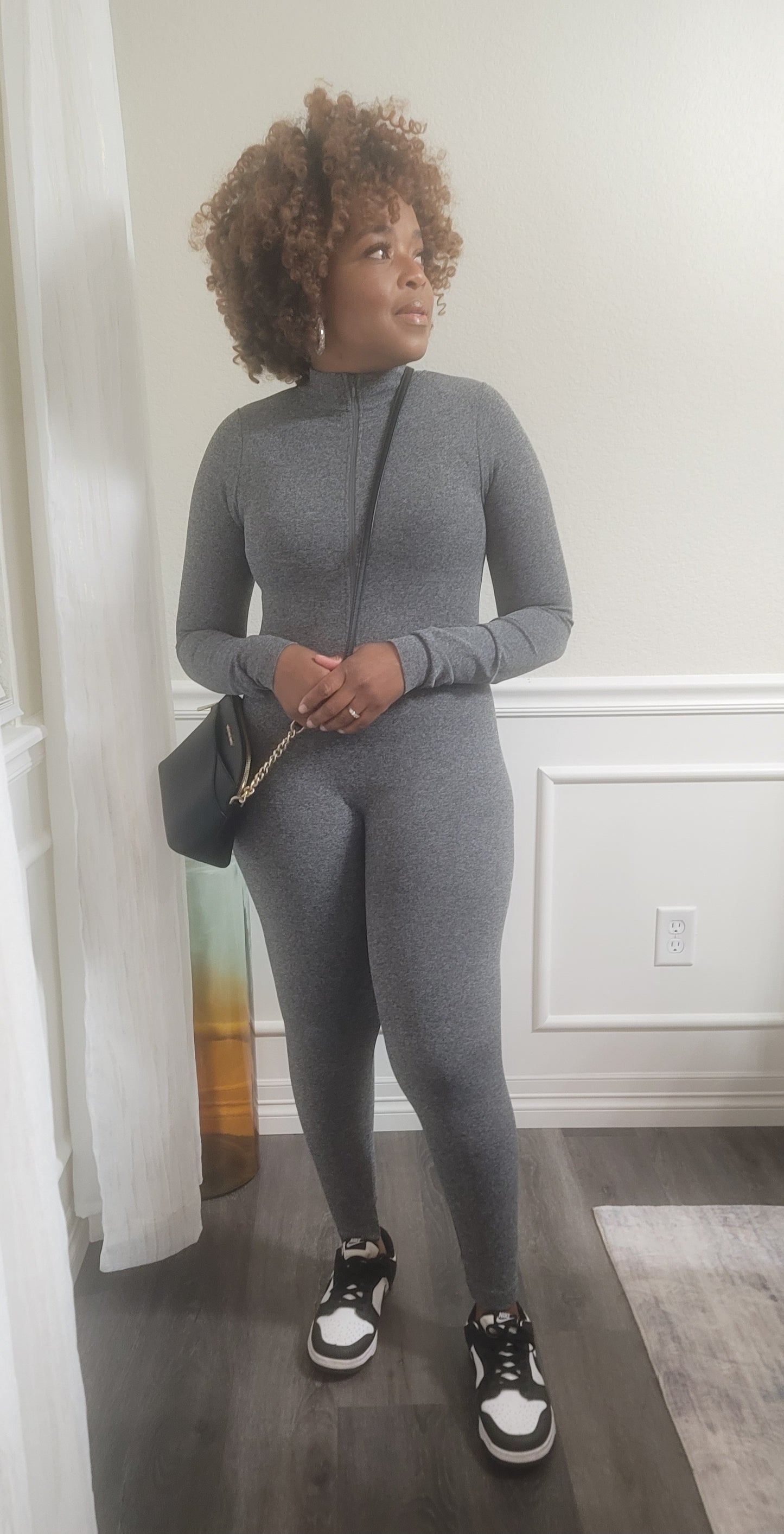 Long  sleeve jumpsuit