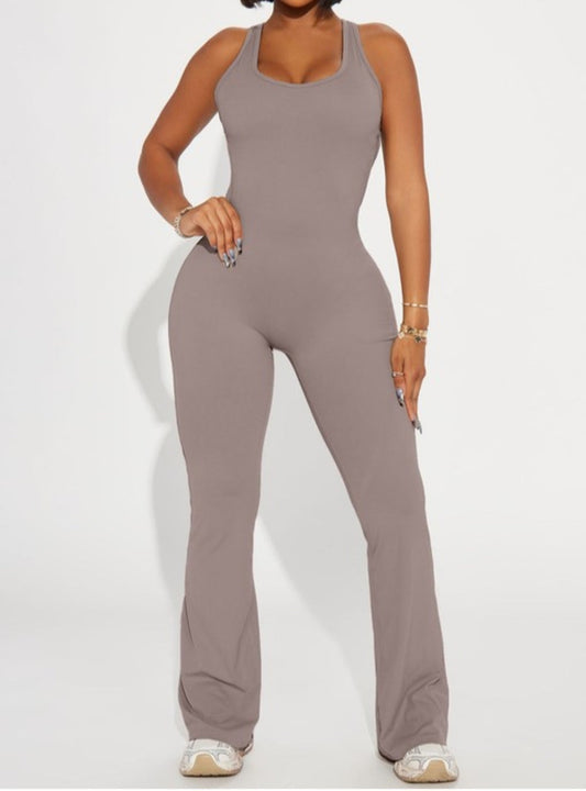 Truffle flate jumpsuit
