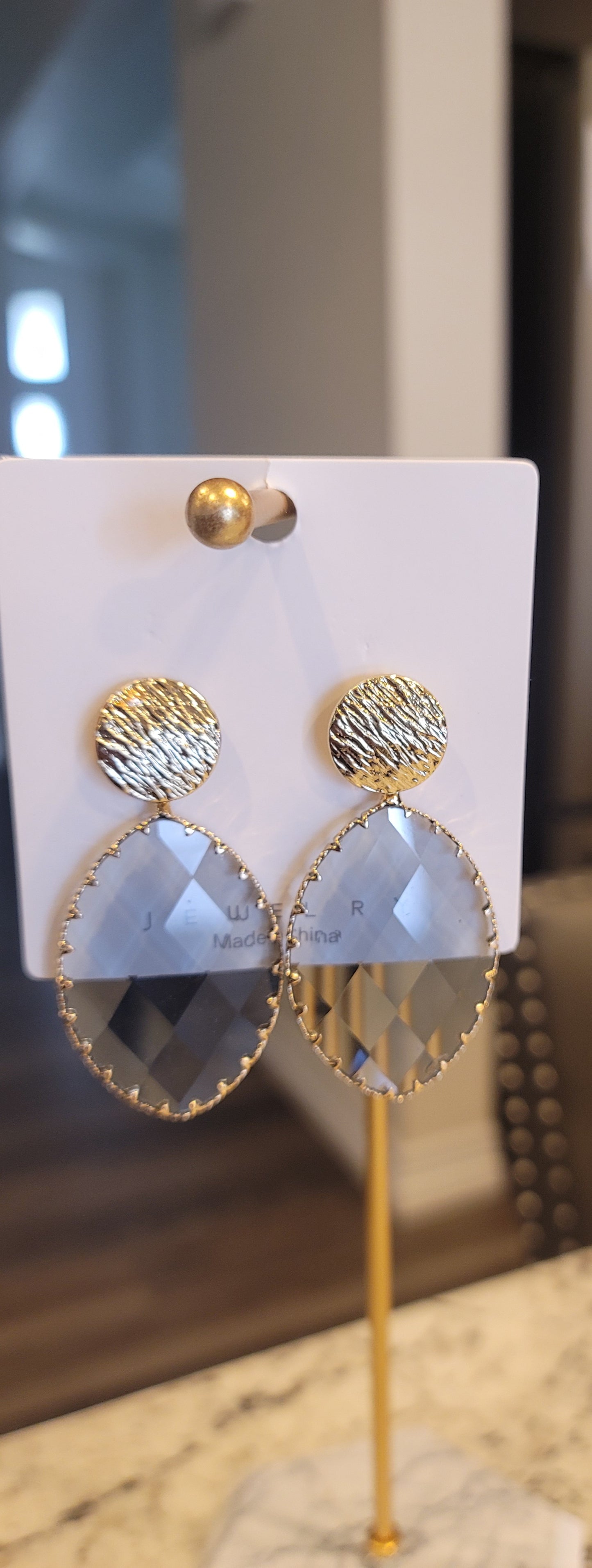 Grey delight earrings