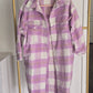 Plaid Lavender shacket