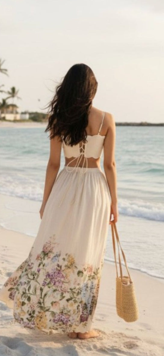 Cream maxi