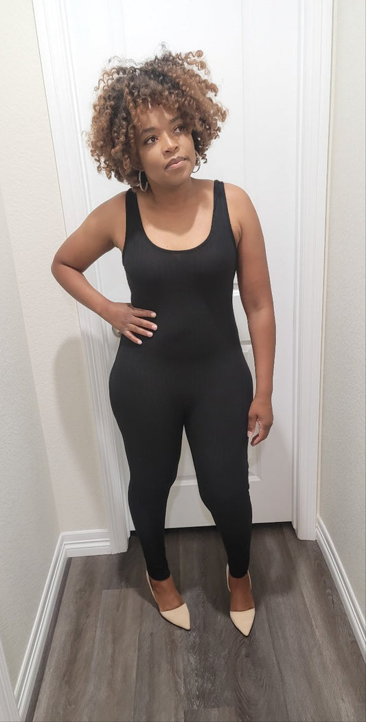 Black full bodysuit